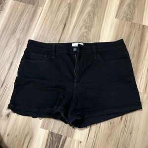 Women's Black Shorts